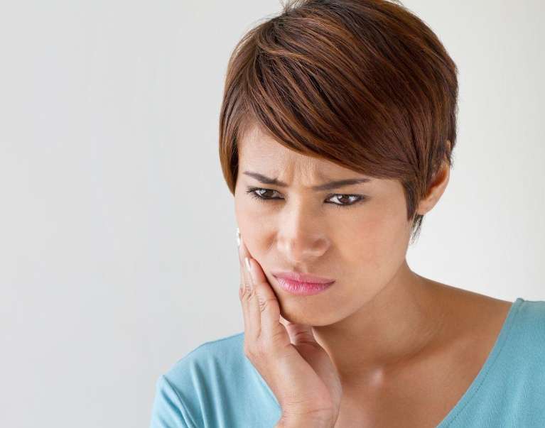 girl with sensitive teeth in doncaster