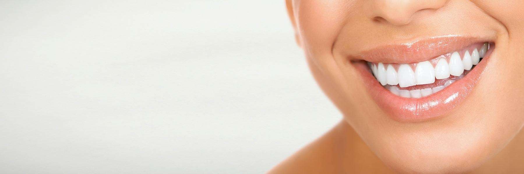 woman after teeth whitening in doncaster